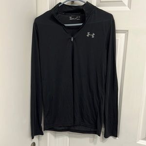 Mens small under armor 3/4 zip long sleeve